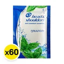 Thumbnail 2 of เฮดแอนด์โชวเดอร์ คูลเมนทอล แชมพู ขนาด 5 มล. x 60