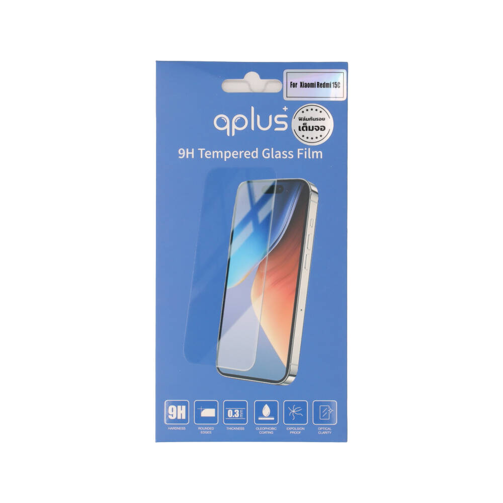 QPLUS Film Xiaomi Redmi 15C TG Full Frame Clear