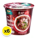Thumbnail 2 of DOUBLE DRAGON Instant Bean Vermicelli Boat Noodle Cup 55 g x 6