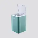 Thumbnail 1 of ZRO ถังขยะอัตโนมัติ พลาสติก 10 ลิตร มีฝาปิด เก็บกลิ่น มีถังแยกด้านใน สีเขียว