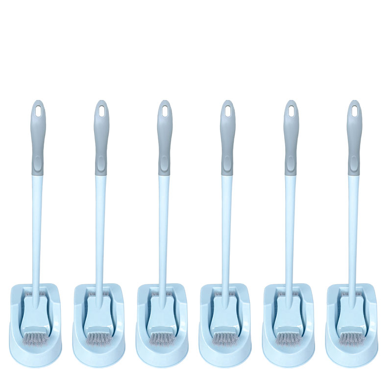 Poly-brite Toilet brush set - Curved Shape 6 sets