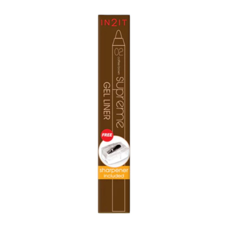 IN2IT SUPREME Gel Liner - เจลไลน์เนอร์เขียนขอบตา [SGL] SGL02- น้ําตาล