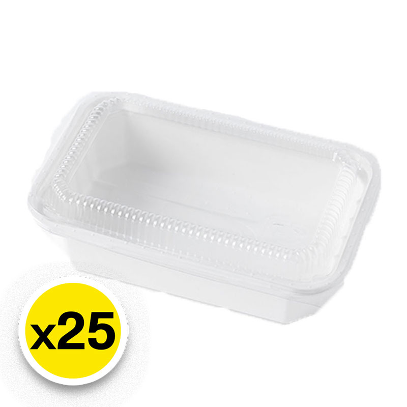 FEST Natural Fiber Pulp Hybrid Food Container Box 600 ml x 25 Makro PRO