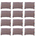 Thumbnail 2 of FLOOR MATE ผ้าเช็ดเท้าถัก 12 ชิ้น สีแดง