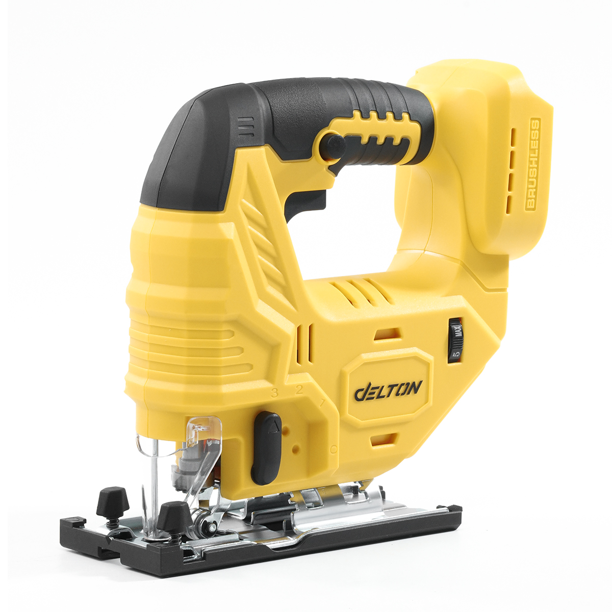 DELTON เลื่อยจิ๊กซอไร้สาย 20V รุ่น DJS-334B พร้อมกระเป๋ากันกระแทก ใช้งานร่วมกับแบตเตอรี่ UltraFlex และ TURBO FORCE เฉพาะเครื่องเปล่า