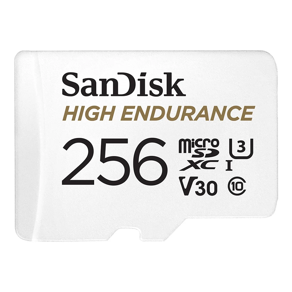 SANDISK High Endurance MicroSDXC Class 10 256GB