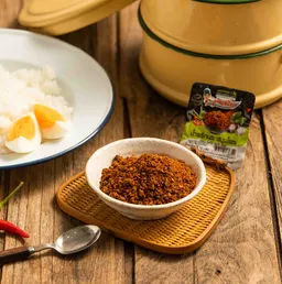 Thumbnail 3 of น้ำพริกมินินรกสมุนไพร 1 แพค (9 ถ้วย) ตรารุ่งเจริญ