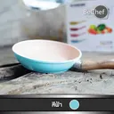 Thumbnail 3 of Bechef กระทะเคลือบหินอ่อน กระทะ nonstick กระทะทอดไข่ ไข่กระทะ ไม่ติดกระทะ ขนาด 16cm ด้ามไม้ (มี 4 สีให้เลือก) ใช้ได้กับเตาทุกประเภท