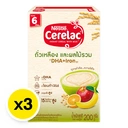 Thumbnail 2 of ซีรีแล็ค อาหารเสริมธัญพืชสำหรับเด็กเล็ก สูตรผลไม้รวม 200 ก. x 3