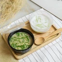 Thumbnail 2 of thefoodbox ถ้วยพลาสติกช่องเดียว พลาสติกใส เข้าไมโครเวฟได้ ถ้วยดำ - ฝาใส 7 ออนซ์ [ยกลัง 480 ชุด]