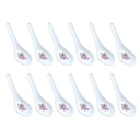 Thumbnail 1 of RRS ช้อนเมลามีน แพ็ค 12 ชิ้น (ลายพิ้งค์โกลด์)