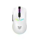 Thumbnail 1 of โอนิคุมะ เมาส์เกมมิ่ง Kitsu Tri-Mode Wireless สีขาว