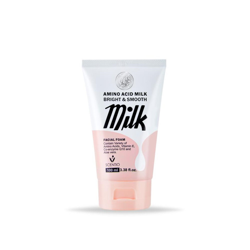 BEAUTY BUFFET FOAM SCENTIO AMINO ACID MILK FACIAL 100 ml.