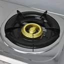 Thumbnail 2 of Gmax Stainless Gas Stove 2 Iron Burner GL-203R