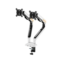 Thumbnail 4 of ERGONOZ Dual Monitor Arm Twin Trazer EGN-TRAZER-D White/Orange