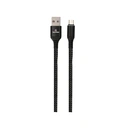 Thumbnail 1 of เทคโปร สายชาร์จ Micro USB Cable Nylon 3A Super Fast Charge 1M. รุ่น TP-C04 สีดำ