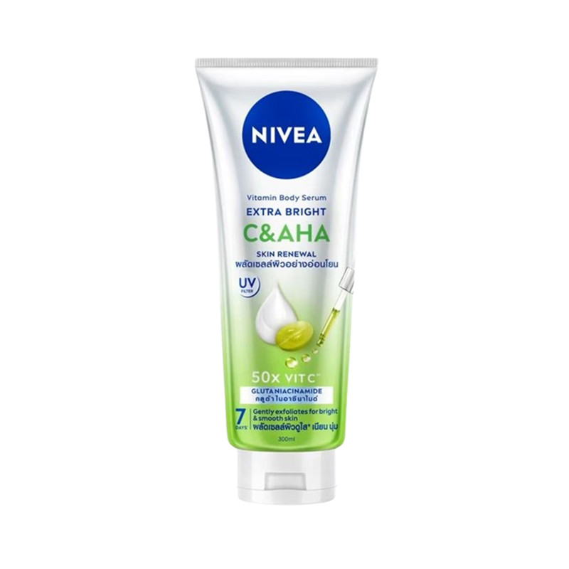 Nivea Vitamin Body Serum Extra Bright C AHA 300 Ml