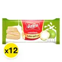 Thumbnail 2 of บิสชิน เวเฟอร์ไส้ครีม รสมะพร้าว 24 ก. x 12