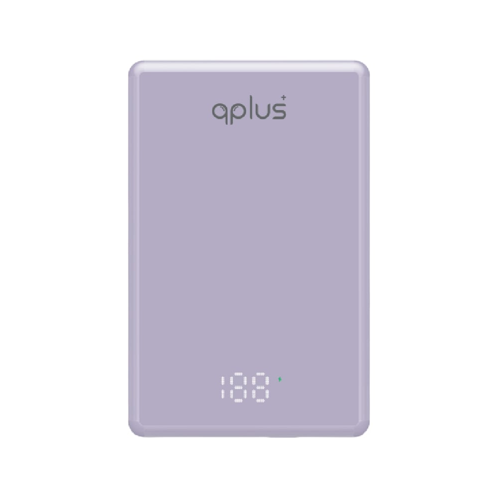 QPLUS Power Bank Mini Magnetic Wireless 10000 mAh 15W PD20W W1031 (CCC) Purple