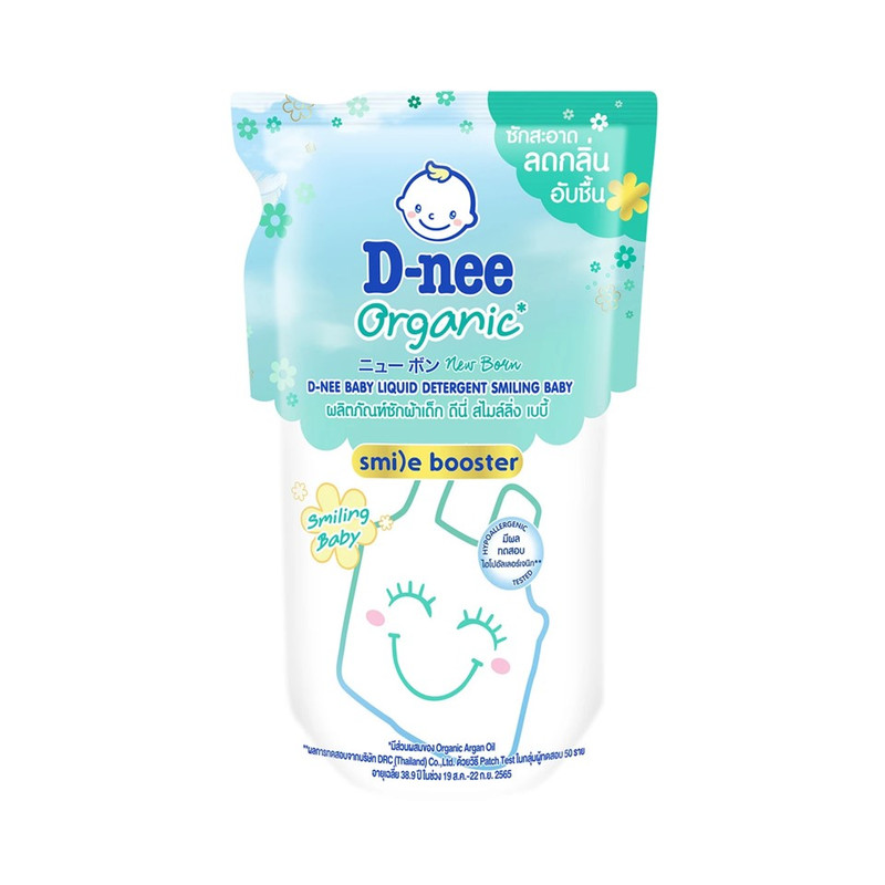 ยกเลิกขาย_D-nee Baby Liquid Detergent Smiling Baby 550 ML.