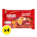 Thumbnail 2 of นาบาติ บะหมี่กึ่งสำเร็จรูป รสสไปซี่ชีส ความเผ็ดระดับ 3 75 ก. x 4