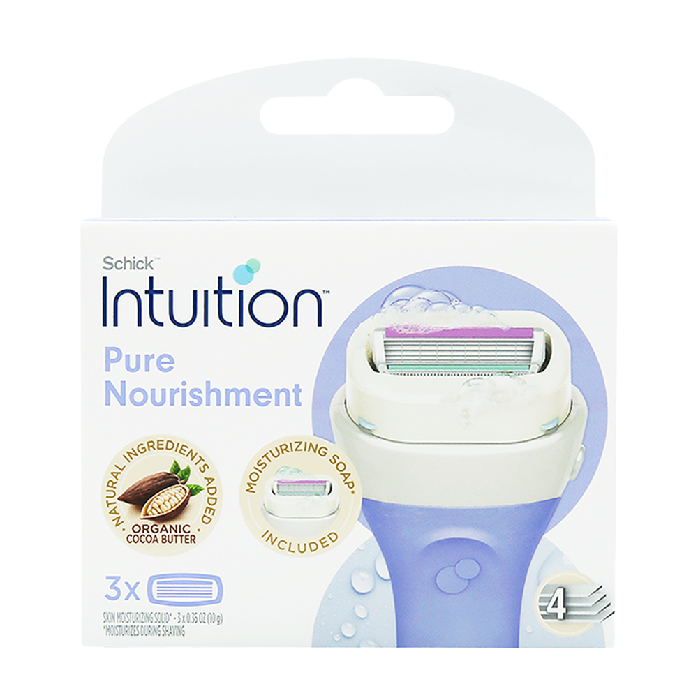 Schick Intuition Pure Nourishment Cocoa Butter Razor Refill INP22R