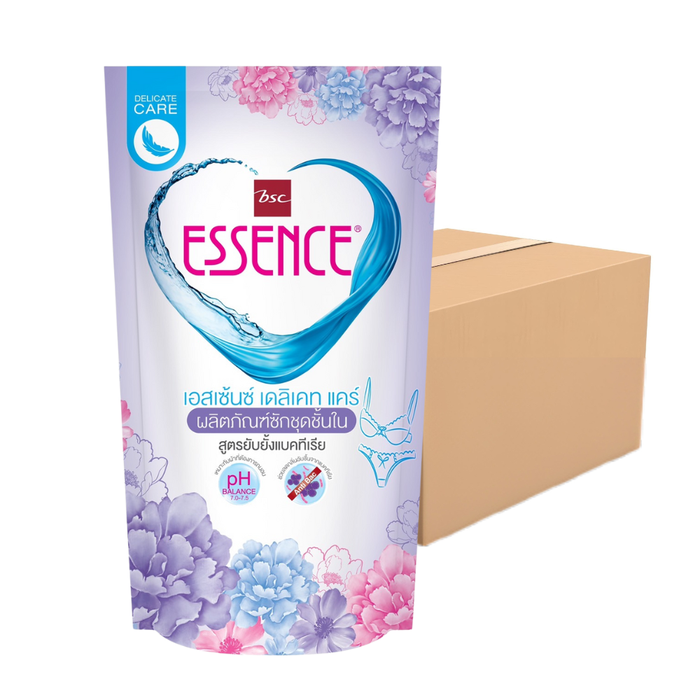 ESSENCE Liquid Laundry Detergent for Washing Underwear Carton Refill 400 ml x 24