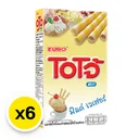 Thumbnail 2 of โอโจ้ เวเฟอร์ชนิดแท่งสอดไส้ครีม รสนม 17 ก. x 6