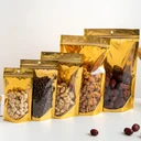 Thumbnail 4 of Matapat ถุงฟอยด์ทอง (ทอง 20x30 +5 cm.) ถุงซิปล็อคตั้งได้ ด้านหน้าใสหลังทอง ถุงฟอยด์สีทอง ถุงขนม ซองขนม (บรรจุ25ใบ)