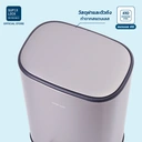Thumbnail 2 of SUPER LOCK Trash Bin Minimal Stainless Steel 410 with Soft Close Pedal System Model 9606 50 l Stainless Steel