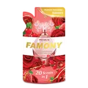 Thumbnail 2 of ฟาโมนี่ ผลิตภัณฑ์ปรับผ้านุ่มสูตรเข้มข้น โรแมนซ์ สีแดง 300 ml. 24 ซอง