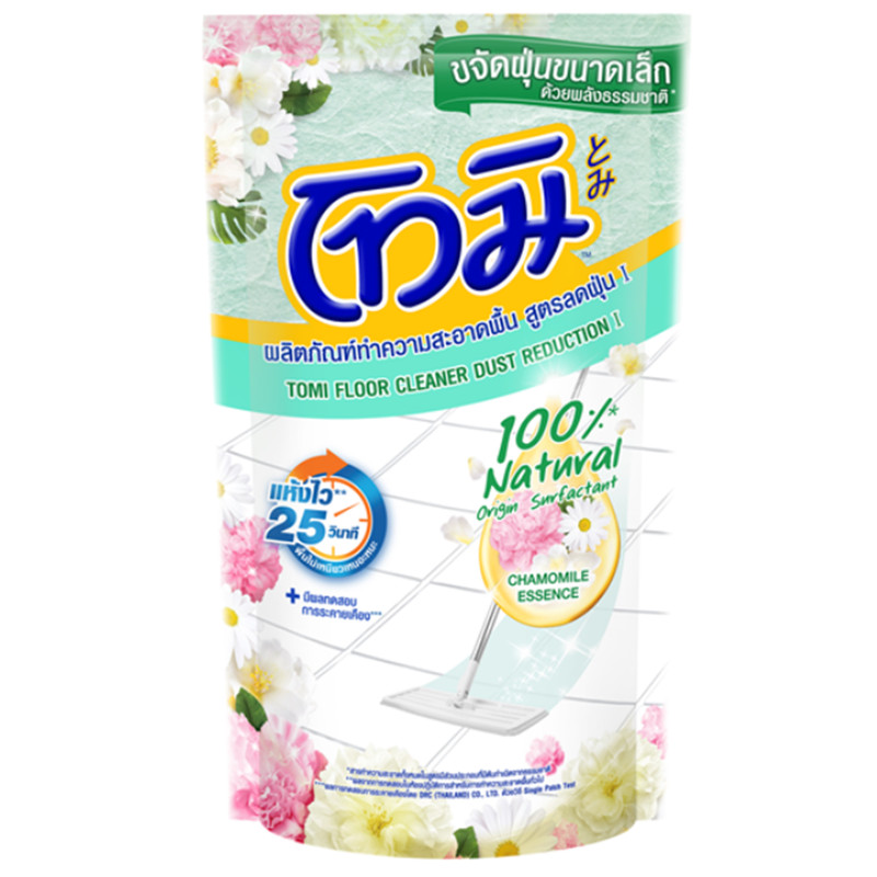 Tomi Floor Cleaner Dust Reduction Natural Essence Bulgarian Rose 550 ML.