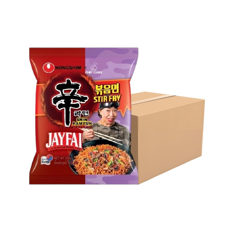 [แบบยกลัง] Nongshim x เจ๊ไฝ จํากัดการซื้อ 1ลัง / 1ออเดอร์ (ชินรามยอนเจ๊ไฝแบบน้ํา) SHIN RAMYUN NOODLE SOUP