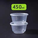 Thumbnail 2 of Matapat กล่องกลม EF (450มล.) กล่องกลมใส่อาหาร เข้าไมโครเวฟได้ กล่องกลมมีฝาปิด กล่องพลาสติกรุ่น Best quality กล่องใสทนความร้อน (25ชุด)