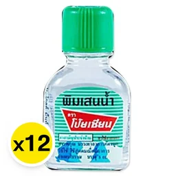 Thumbnail 2 of โป๊ยเซียน พิมเสนน้ำ 3 มล. x 12