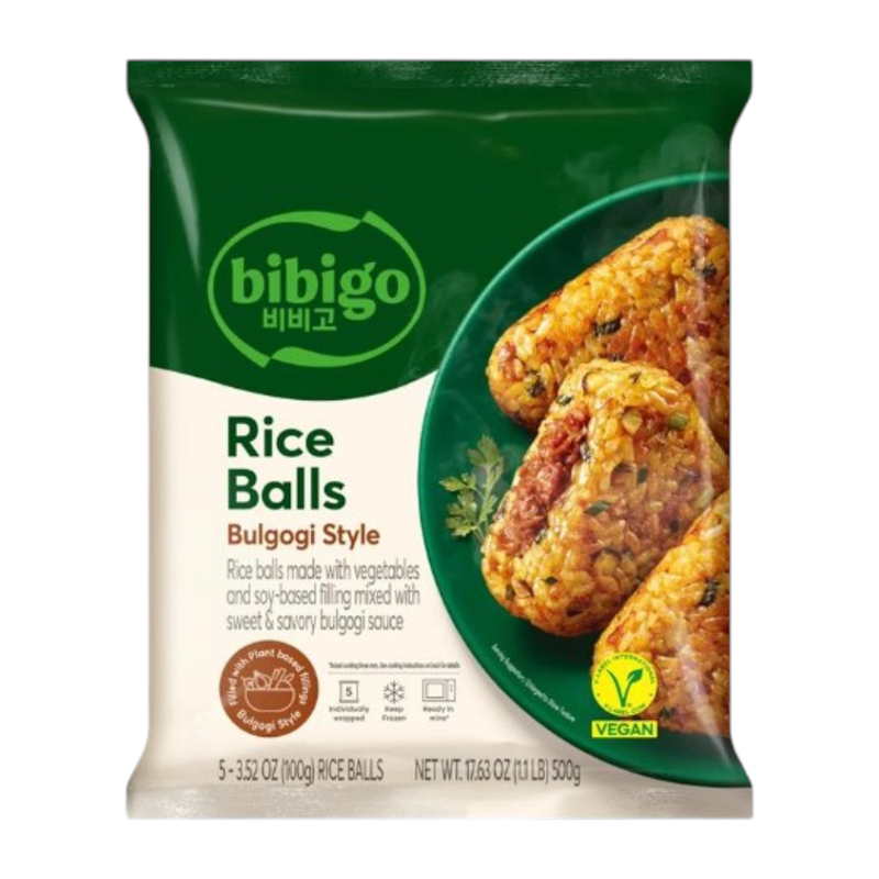 BIBIGO RICE BALL BULGOGI PlANT BASED 500G
