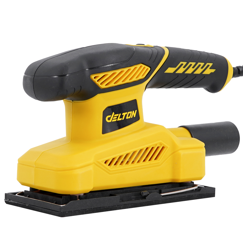 DELTON เครื่องขัดกระดาษทราย (ขัดสั่น) 620W 4 นิ้ว รุ่น OS-9035-DT แถมฟรี! กระดาษทราย 1 แผ่น