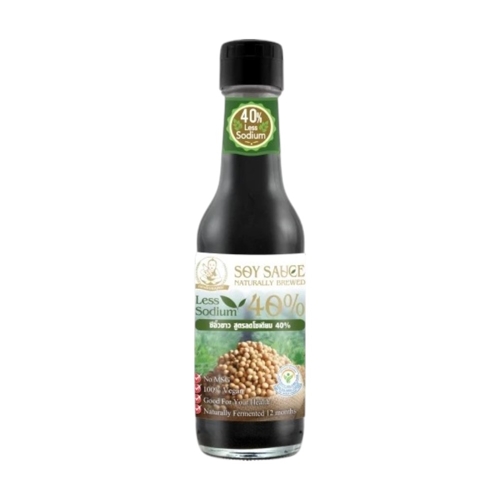 Deksomboon Brand Soy Sauce Less Sodium 40 % 250ml