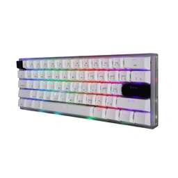 Thumbnail 1 of FANTECH WIRELESS KEYBOARD MK860 WHITE - BLUE SWITCH - A0150621