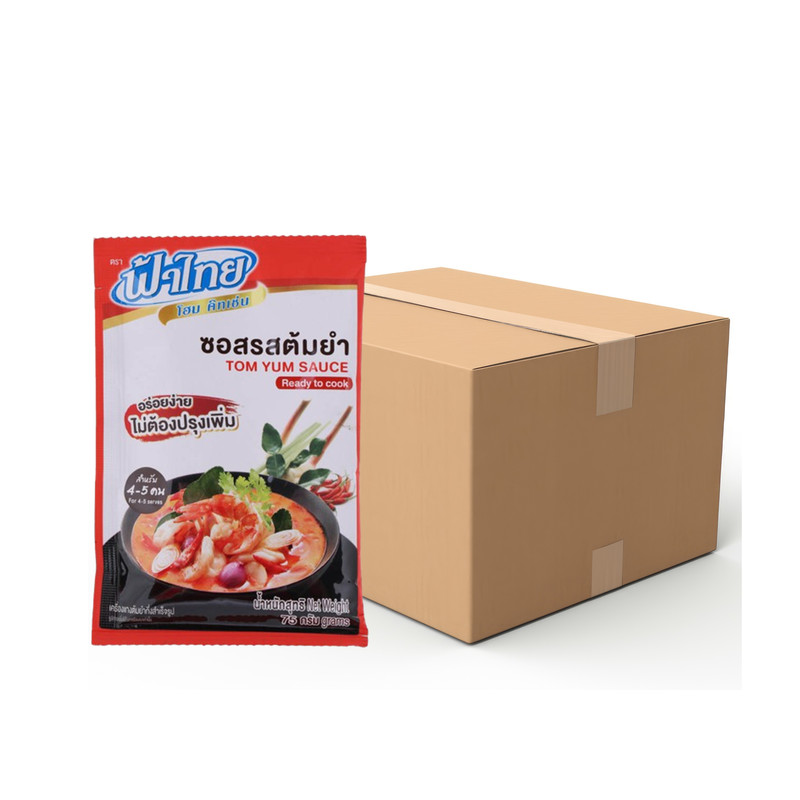FATHAI Home Kitchen Tom Yum Seasoning Sauce 75 g x 36