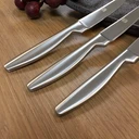 Thumbnail 3 of Twin Fish มีดสเต็กปลายแหลม สเตนเลส หนาพิเศษ 3 ชิ้น /ชุด Steak Knife รหัส 7362/5s