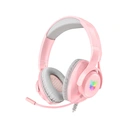 Thumbnail 3 of โอนิคุมะ หูฟังเกมมิ่ง Gaming Headset X16 RGB Pink