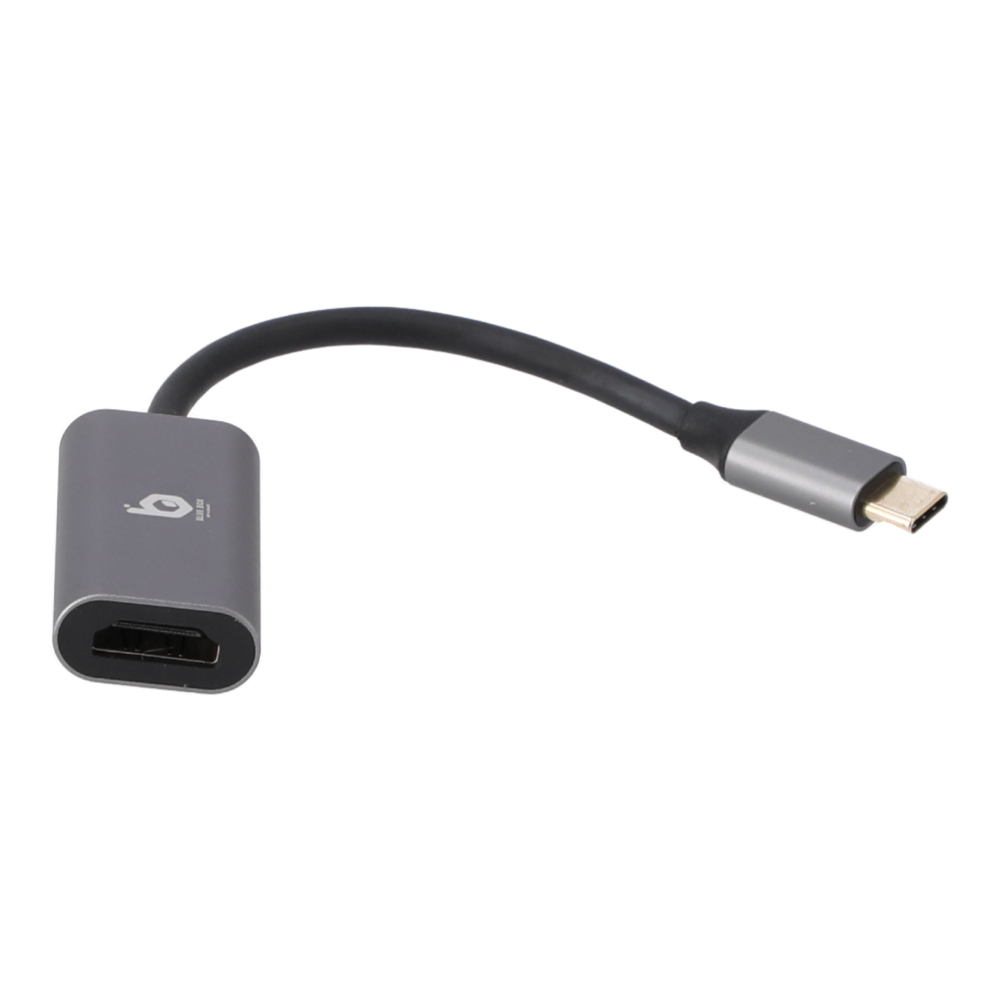 BIUE BOX USB-C to HDMI Female Converter 4K Untra HD Silver Grey