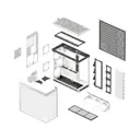 Thumbnail 4 of เอชเอวีเอ็น เคสคอมพิวเตอร์ HS 420 VGPU สีขาว