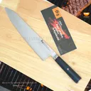 Thumbnail 3 of Chummy Kitchen มีดเชฟ มีดทำครัว ด้ามไม้ท้ายเหล็ก เซดมีด มีดหั่นขนมปัง มีดแล่เนื้อ มีดปลอกผลไม้ 1.มีดเชฟ