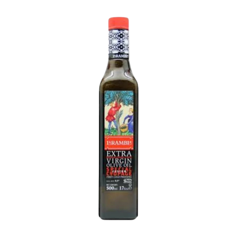 La Rambla Extra Virgin Olive Oil ลาแรมบลา น้ํามันมะกอก เอ็กซ์ตร้าเวอร์จิ้น 500ml