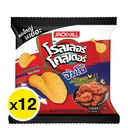 Thumbnail 2 of โรลเลอร์ โคสเตอร์ มันฝรั่งแผนทอดกรอบ รสไก่ซอสเผ็ดเกาหลี 12 ก. x 12