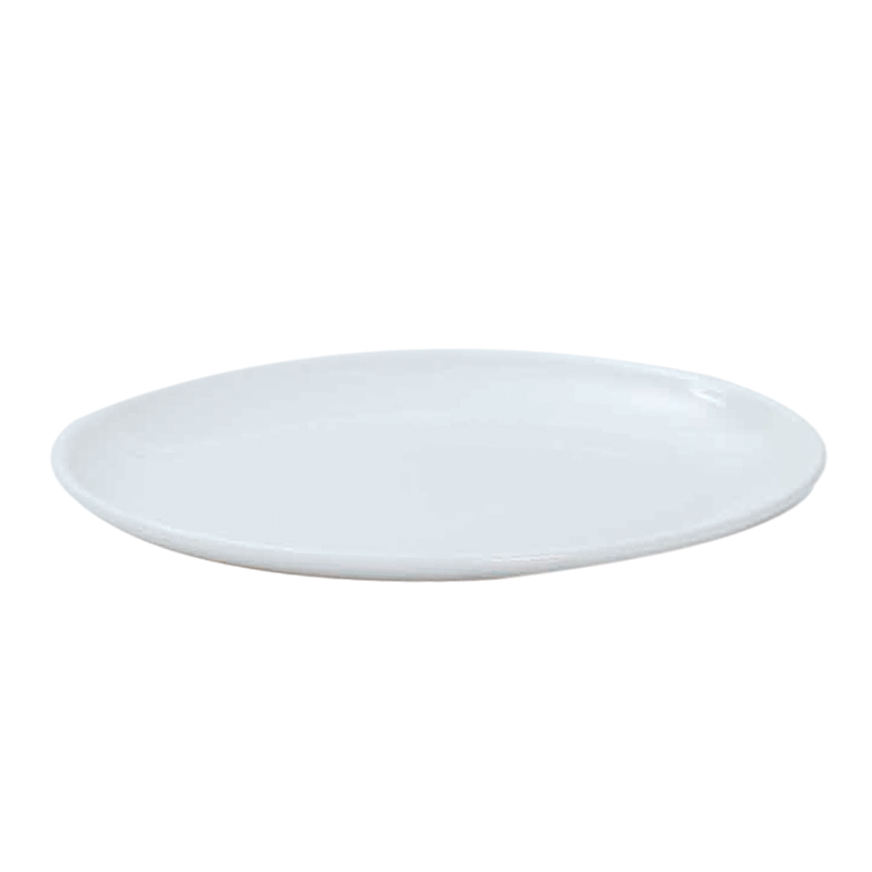 ARO Oval Plate 12" White