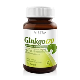 Thumbnail 1 of วิสทร้า ผลิตภัณฑ์เสริมอาหาร จิงโกะ 120 มก. 30 เม็ด