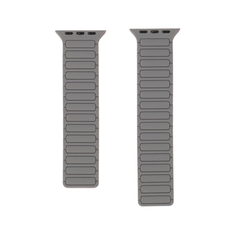 BLUE BOX Apple Watch Strap Series 6,7,8,9,10,11,SE1,SE2 39/40/41/42mm Mag Flex Gray